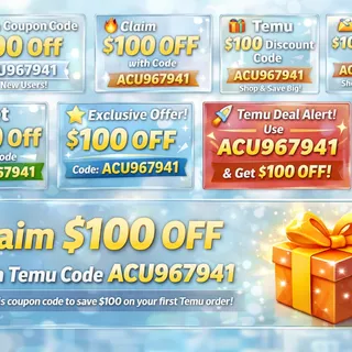 "$300 off"Temu Discount Code 2026 ["ACU967941"] for All Users 