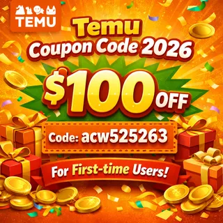 Temu Discount Code 2026 "40 off" ["acw211372"] for First-time Users 