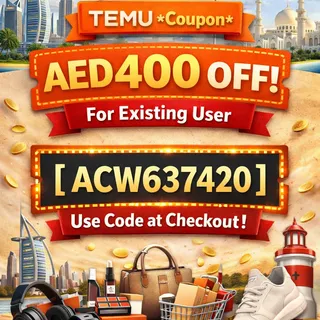 UAE ௹₰° Temu {*Coupon*} Code AED400 off [{"Acw637420"}] For Existing Users