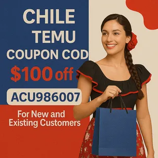 [VIBE] TemU coupon code [ACU986007] Chile $100 off For New App Users