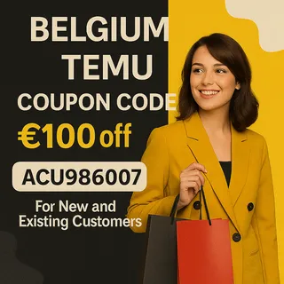[YES] Belgium TemU Coupon Code (ACU986007) €100 off For New & Existing Users