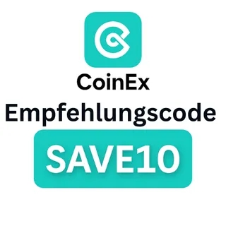 CoinEx Empfehlungs­code "save10“  Erhalten Sie 20 % Rabatt auf die Handelsgebühren & 2.000 $ Bonus