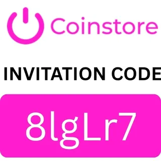 Coinstore Invitation Code “8lgLr7” for New Users Get 20% Off On Trading Fees