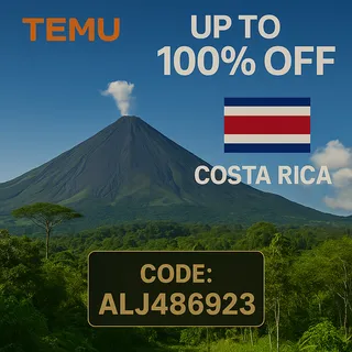 {New} Temu Costa Rica Discount Code [alj486923] – Get ₡60,000 in Coupons + 30% Off Your First Order