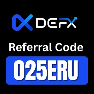 Defx Referral Code "025ERU" Get 10% OFF On Trading Fees Instantly