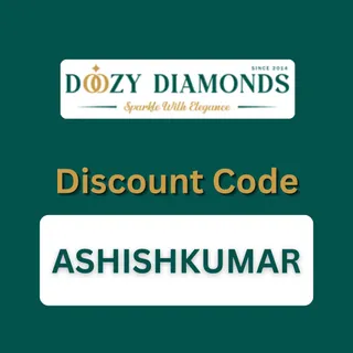 Doozydiamonds Discount Code "ASHISHKUMAR" Get 10% Off on All Products!