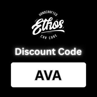 How to Use Ethos Car Care Discount Code : "AVA" Get 15% Off On Premium Car Care Products