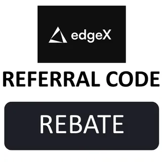 Edgex Exchange Official Referral Code "REBATE" Get 30% Fee Discount on Trades