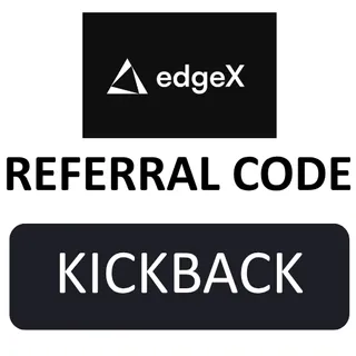 Edgex 100% Working Referral Code "KICKBACK" Unlock 40% Lower Fees on Transactions