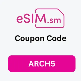 How to Use Esim.sm Coupon Code “ARCH5” Get 5% Discount On All Plans