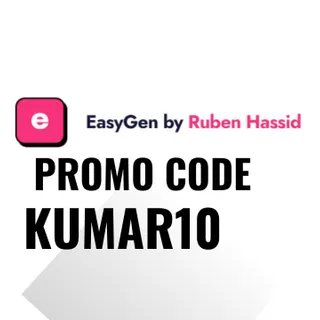 EasyGen.io Promo Code KUMAR10 | Get 10% OFF Instantly on All Plans