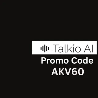 Talkio AI Promo Code AKVE60 Up to 60% For All Users