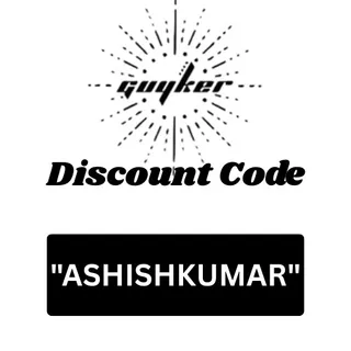 How to Use Guyker Discount Code "ASHISHKUMAR" Get 10% Off On All Products!