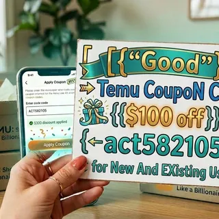 NeW↩Mexico Temu Coupon Code MX$1,000 off ✿"ACT582105"✿ For New user First Order