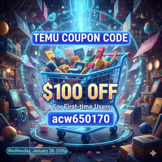 {{LatesT}} Temu Coupon Code "$100 off" ["acw650170"] for First-time Users 