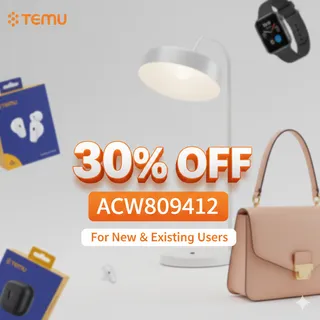 Austria ⪼ Temu Coupon Code 30% off [{"acw809412"}] For New & Existing User