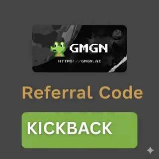 GMGN Invite Code "KICKBACK" Get 10% Off On Your Purchase