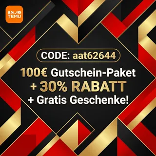 Verifizierter Temu-Gutscheincode für die Schweiz {{30 % Rabatt}} [[¶‚'aat62644¶‘']] für Erstnutzer