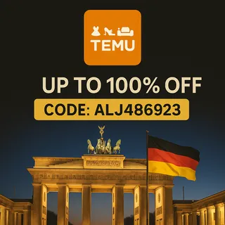 Temu Coupon Code Germany [alj486923] – Get €110 in Coupons + 30% Off Your First Order