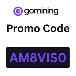GoMining Verified Promo Code "AM8VIS0" Claim 5% Added Earnings Benefit