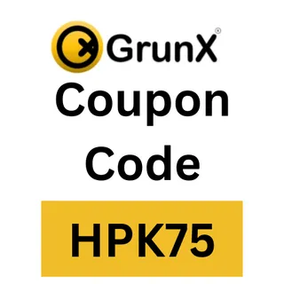GrunX Coupon Code HPK75 – Get 75% OFF Your Order