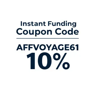 Unlock 10% Savings at Instant Funding with Code “AFFVOYAGE61”