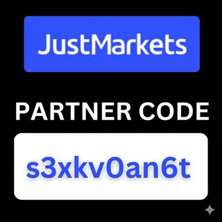 JustMarkets New Partner Code "s3xkv0an6t" Enjoy Up to 20% Extra on Funding
