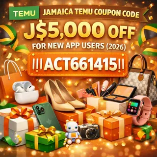 Jamaica Temu Coupon Code ⇸ ||act661415|| ⟮J$ 5,000 Off⟯ For New App Users (2026)