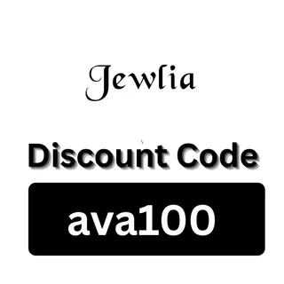 Jewliajewels Discount Code Discount Code "ava100" Get 100% Off on All Products!