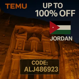 Temu Jordan Coupon Code [ali139464] – Unlock 80 JOD in Coupons + 30% Off Your First Order