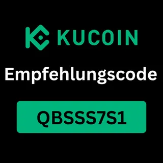 KuCoin Empfehlungs­code "QBSSS7S1“ – Erhalten Sie 20 % Rabatt auf die Handelsgebühren