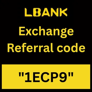 Lbank Exchange Referral code "1ECP9" Get 30% Rebate On Trading Fees