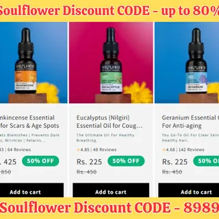 SOULFLOWER DISCOUNT CODE: 8989 – SAVE UP TO 80% OFF in 2025