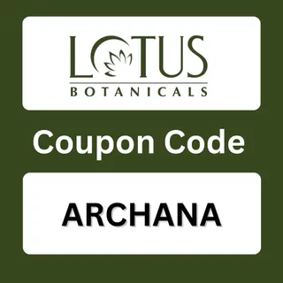 How to use Lotus Botanicals Coupon Code "ARCHANA" – Get 10% OFF On Natural Beauty Essentials