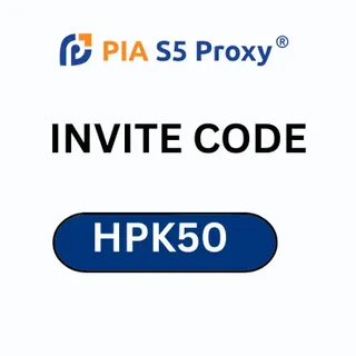 PIAProxy Invite Code HPK50OFF & Get 50% Exclusive Discounts