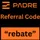padrereferralcode2026rebate