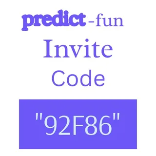 Predict.fun Invite Code "92F86" Get 10% Off On Trading Fee