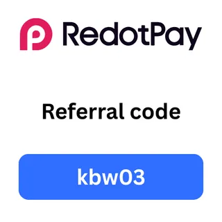 How To Use Redotpay Referral code  “kbw03” Get 10$ Bonus On First Purchase