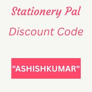 Stationerypal Discount Code "ASHISHKUMAR" Get 16% Off On All Products!