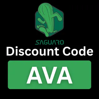 Saguaro Discount Code (AVA) Get 15% Off on All Orders