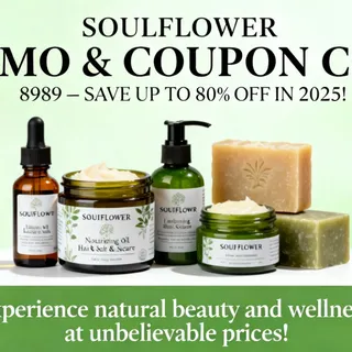 SOULFLOWER PROMO & COUPON CODE: 8989 – SAVE UP TO 80% OFF