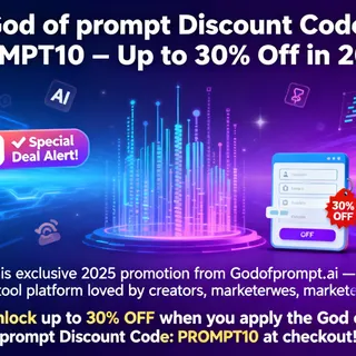 GODOFPROMPT PROMO & COUPON CODE: PROMPT10 – UP TO 30% OFF