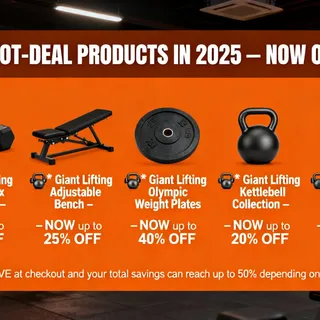Giant Lifting Promo code: 10SAVE – Save upto 50% Off in 2026 & Upgrade Your Training Today!