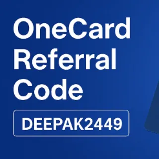 OneCard Referral Code: DEEPAK2449 – Apply for OneCard Metal Credit Card