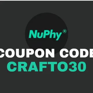 Best Nuphy Discount Code February 2026: CRAFTO30 - Save Big on All Orders