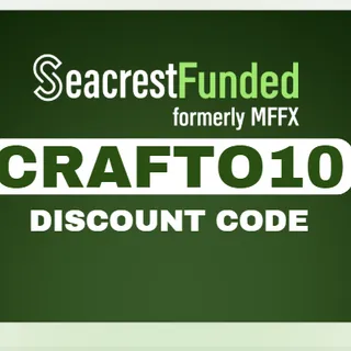 Seacrest Funded Discount Coupon Use CRAFTO10 Save 10% On Challenges