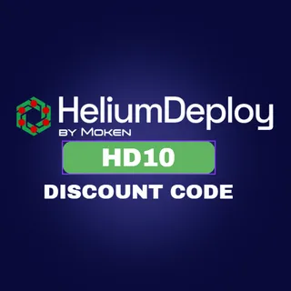Helium Deploy Discount Code – HD10 Claim 10% Discount On All Purchses