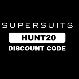 Super Suits Discount Code – HUNT20 Save 20% on All Orders