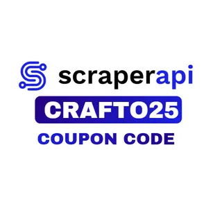 Scraperapi Discount Coupon Use CRAFTO25 Save 25% On Subscriptions 