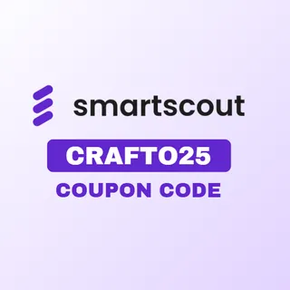 Smartscout Coupon Code - CRAFTO25 Claim 25% Savings on Plans